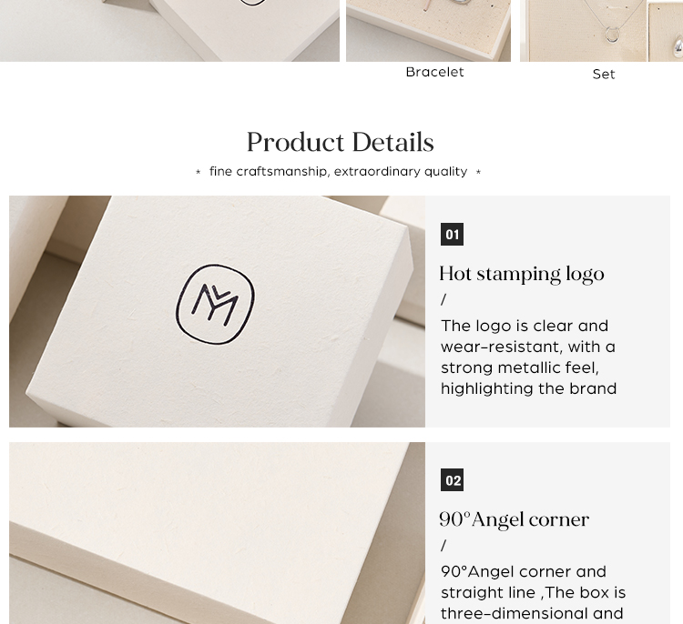 jewelry packaging boxes
