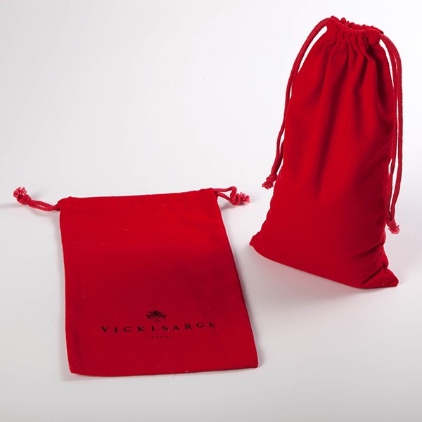 High quality 100% custom cotton dust bags
