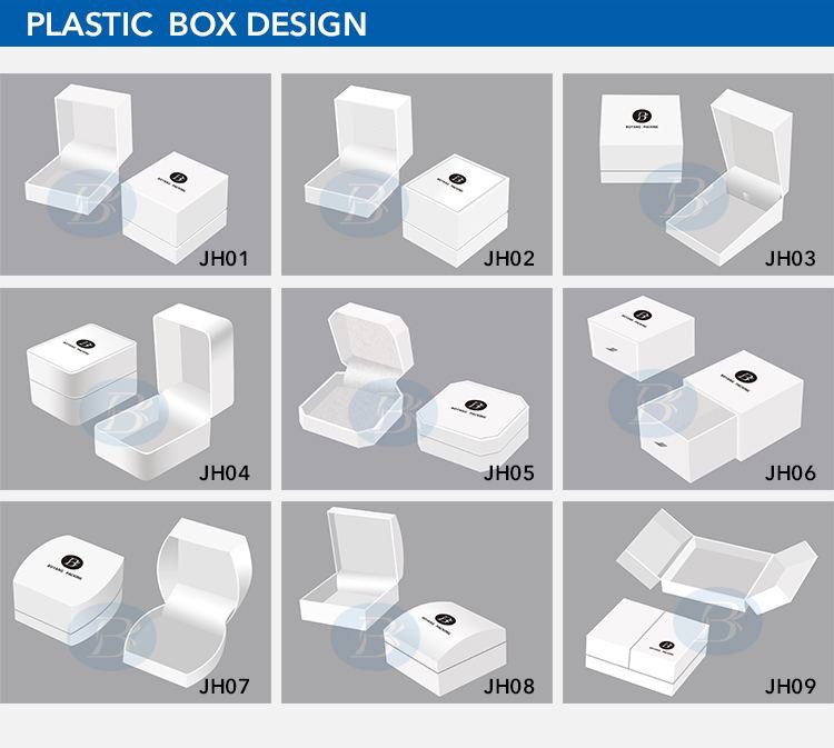 Custom Plastic Clamshell Jewelry Box design
