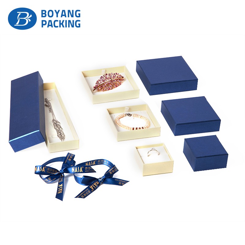 Wholesale custom paper jewelry box