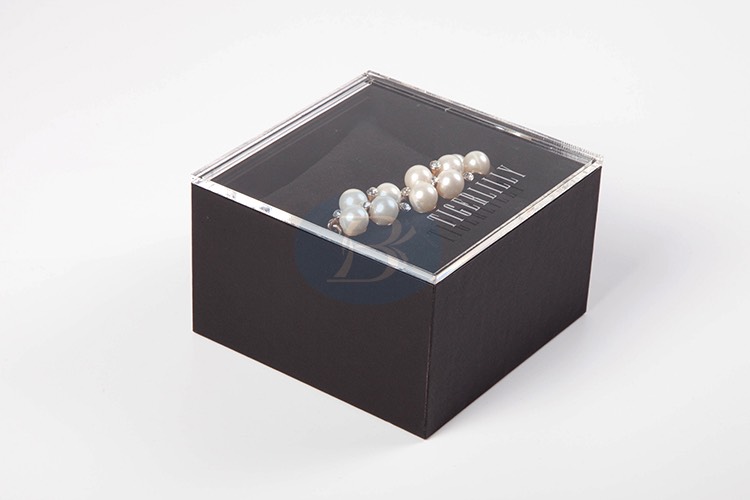 custom black jewelry box