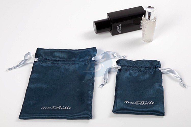 Wholesale satin drawstring bag
