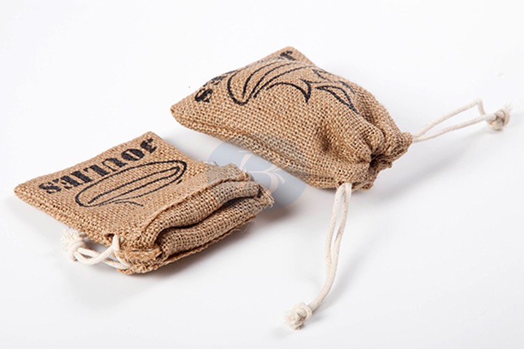 custom jute jewelry pouches wholesale