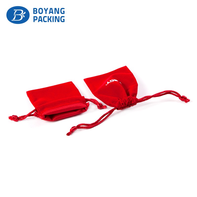Choose eco custom cotton packaging bag