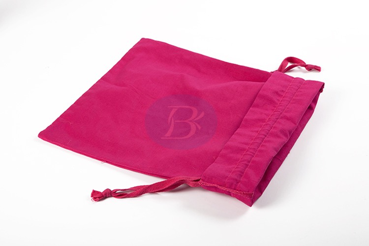 customized cotton drawstring gift bag