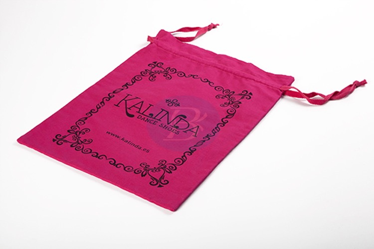 customized cotton drawstring gift bag