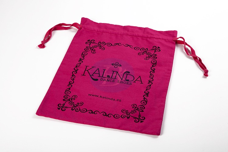 customized cotton drawstring gift bag