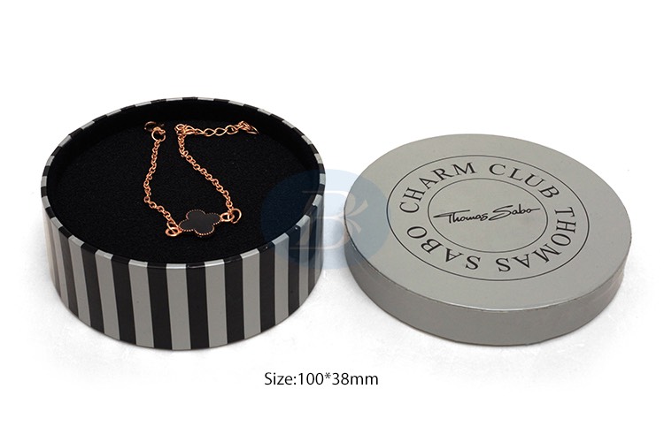 custom circular light jewelry box