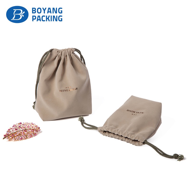 Velvet Coated Custom Paper Jewelry Box with Match Pouch