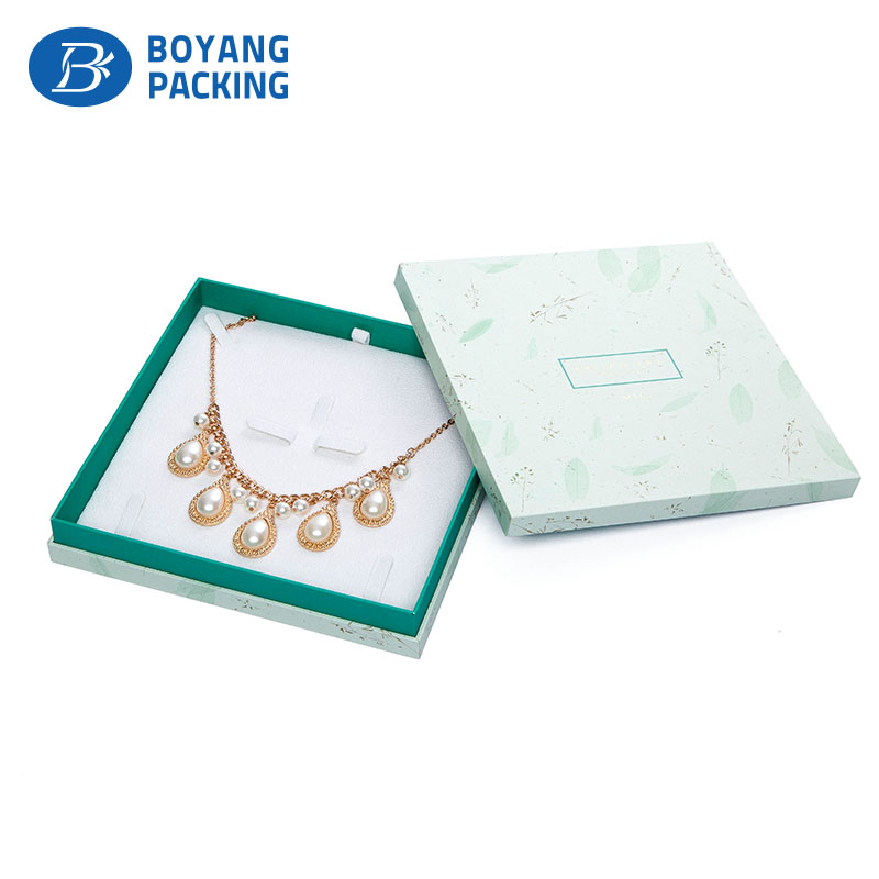Customized jewelry box set, custom jewelry gift boxes factory