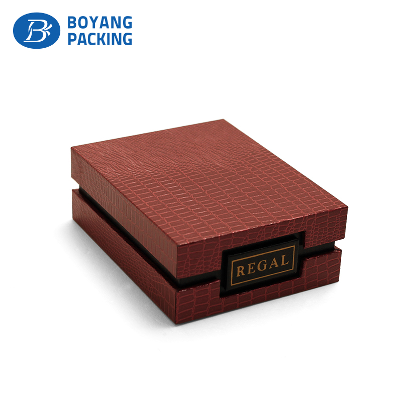 Custom redc unique jewelry packaging, jewelry paper boxes factory