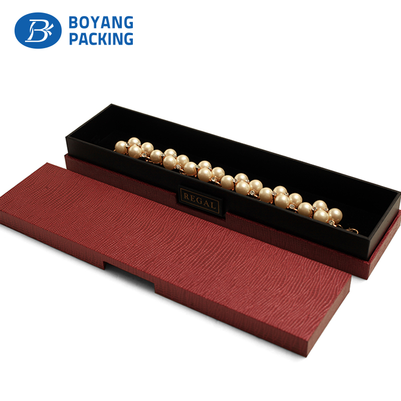 Custom redc unique jewelry packaging, jewelry paper boxes factory