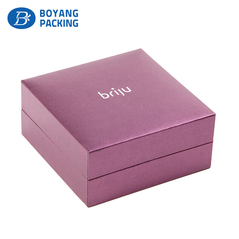 Jewelry boxes wholesale, purple jewelry boxes factory