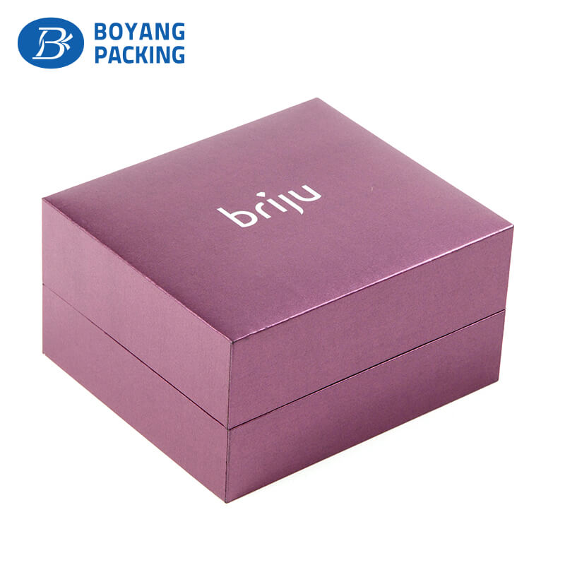 Jewelry boxes wholesale, purple jewelry boxes factory