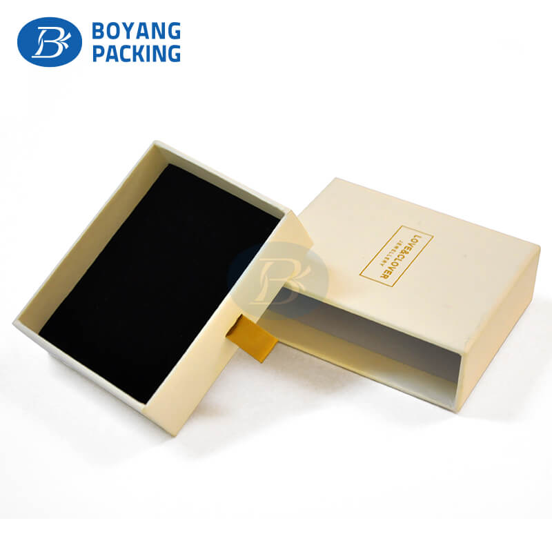 Low price promotion exquisite custom paper jewelry packaging boxes