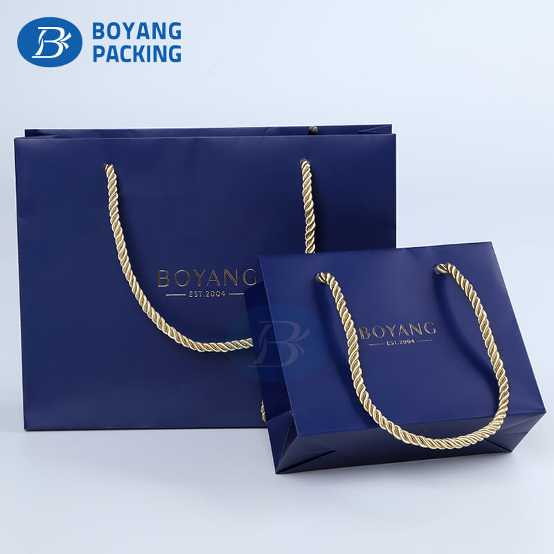 Custom paper shopping bag, paper bag supplier