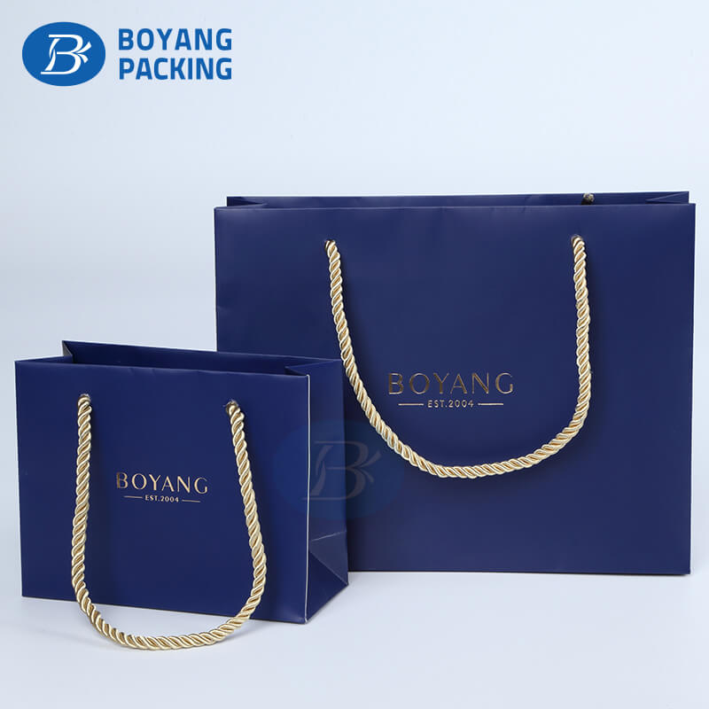 Custom paper shopping bag, paper bag supplier