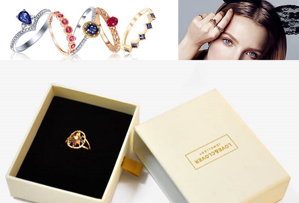 What is the reason for the price difference in custom jewelry boxes?