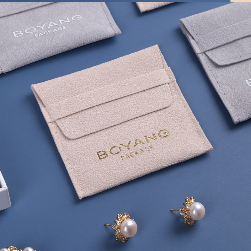Custom Hot Sell Small Jewellery Packaging Drawstring Cotton Jewelry Pouch Bagjewelry pouch suppliers