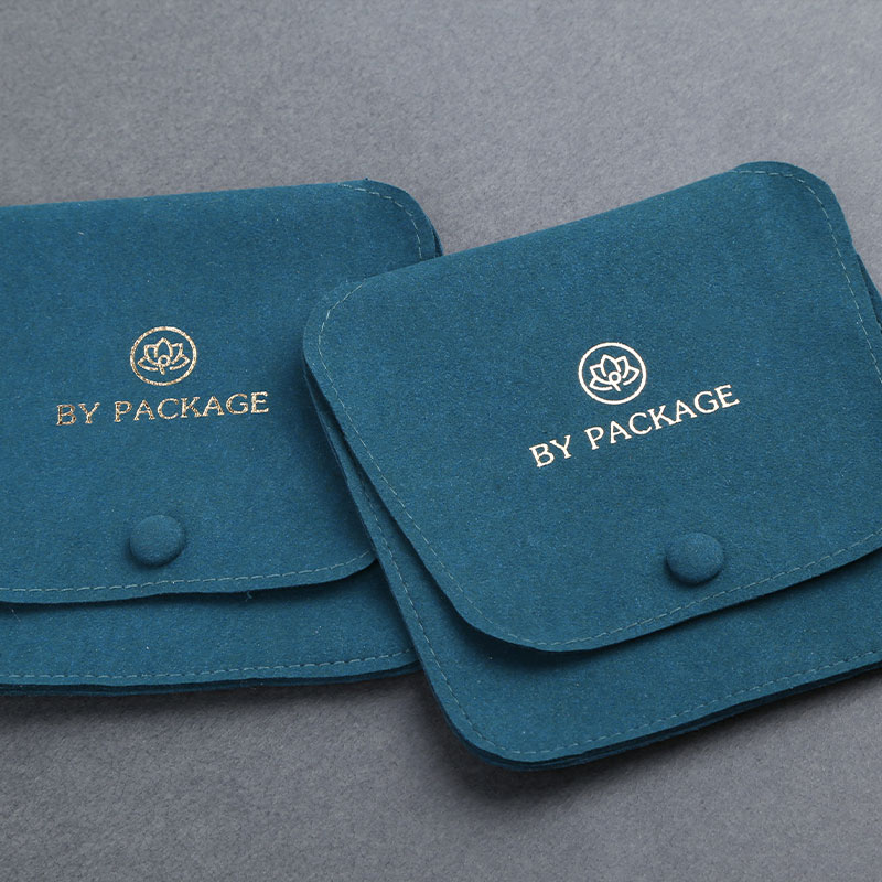 Custom High Quality Logo Small Suede Jewellery Packaging Small Mini Jewelry Bags