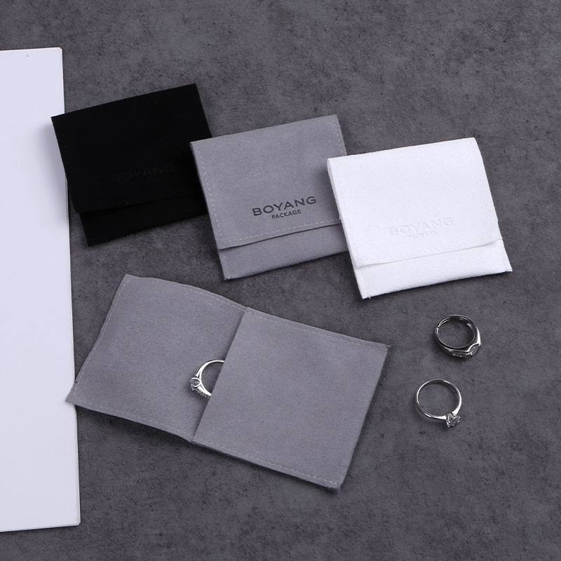 Factory High Quality Hot Sell Custom Small Suede Jewellery Packaging Small Pouches Jewelry Bag