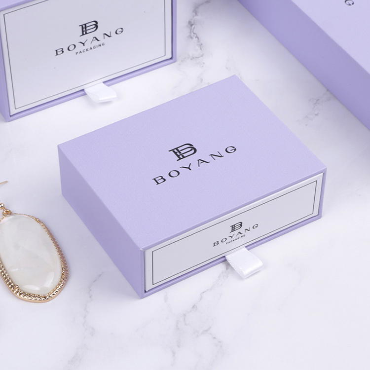 Wholesale Customized Logo High Quality Fashion Pepper Jewellery Ring Box For Jewelry Gift Set