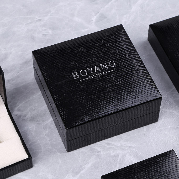 Factory Hot Sell Custom logo Luxury Printed Ring Box Jewelry Storage Packaging Necklace Ring Box