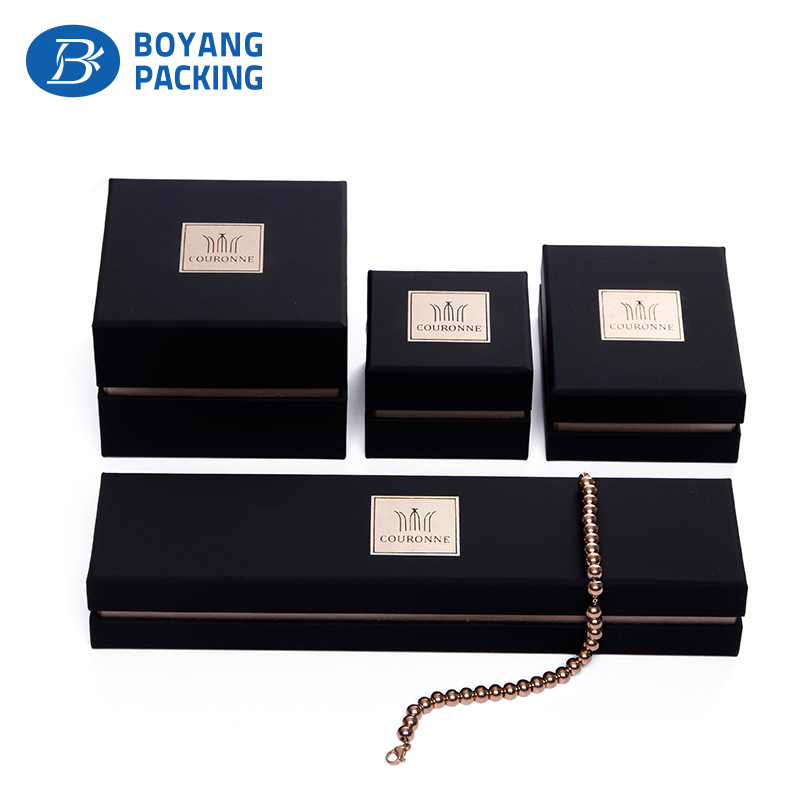 Jewelry box for necklace, necklace jewelry packaging box