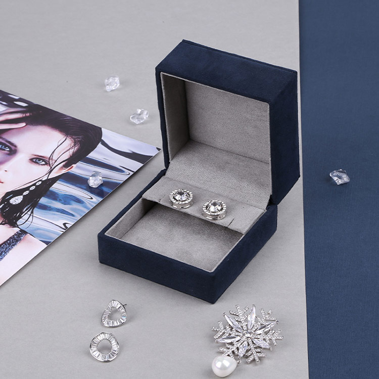 Wholesale custom fancy single ring plastic packaging boxes