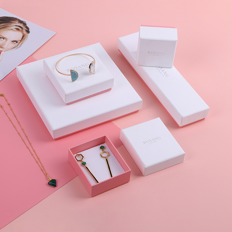 New arrival custom engagement ring paper box for women