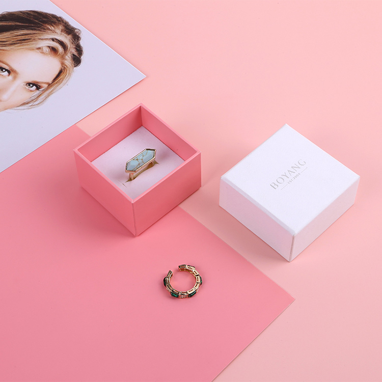 Online china factory custom paper earrings boxes packaging