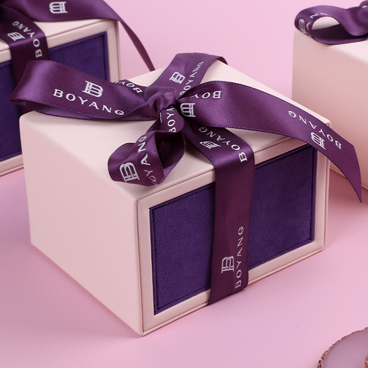 Designer luxury custom wooden bangle bracelet box packaging