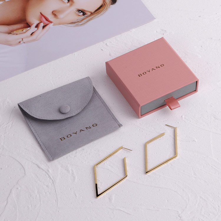 Manufacturers custom logo drawer earring boxes wholesale