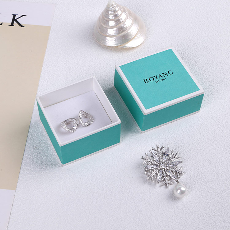 Cheap price handmade cardboard custom earrings boxes online
