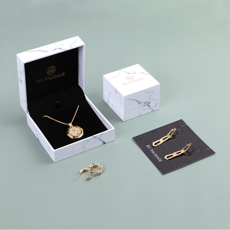 Luxury european women new style custom necklace jewelry gift plastic box