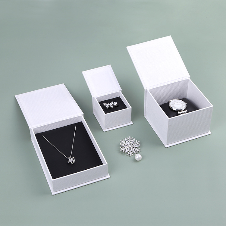 Best luxury eco paper packaging white custom watch gift boxes for men