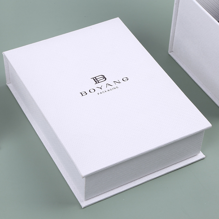 Best luxury eco paper packaging white custom watch gift boxes for men