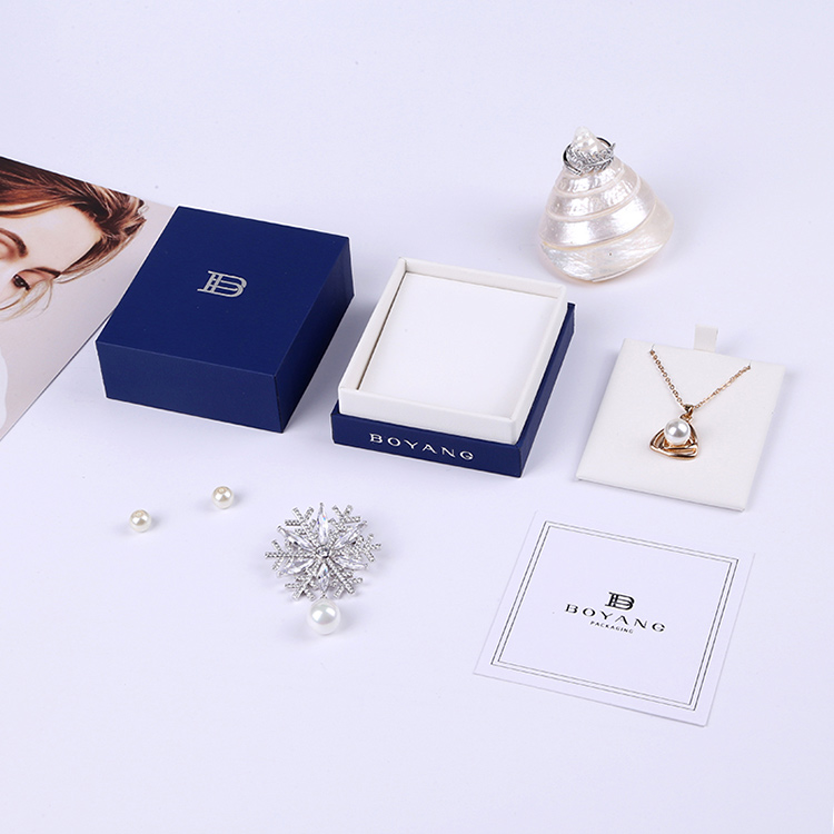The Best Price paperboard blue custom cheap ring boxes