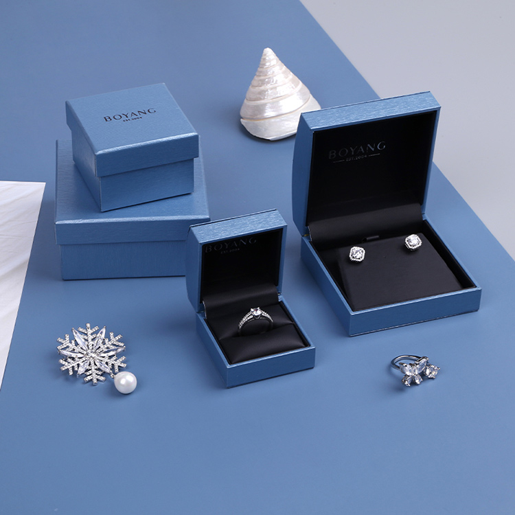 New style design custom wedding engagement ring packaging box