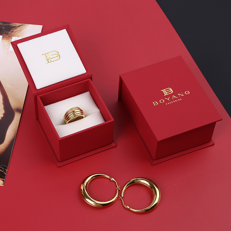 Personalised design cardboard paper gift custom best jewelry box for necklaces