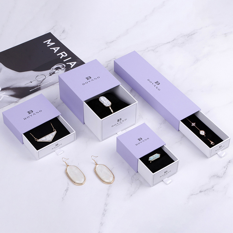 New style hot selling sliding drawer custom bracelet bangle gift box designs
