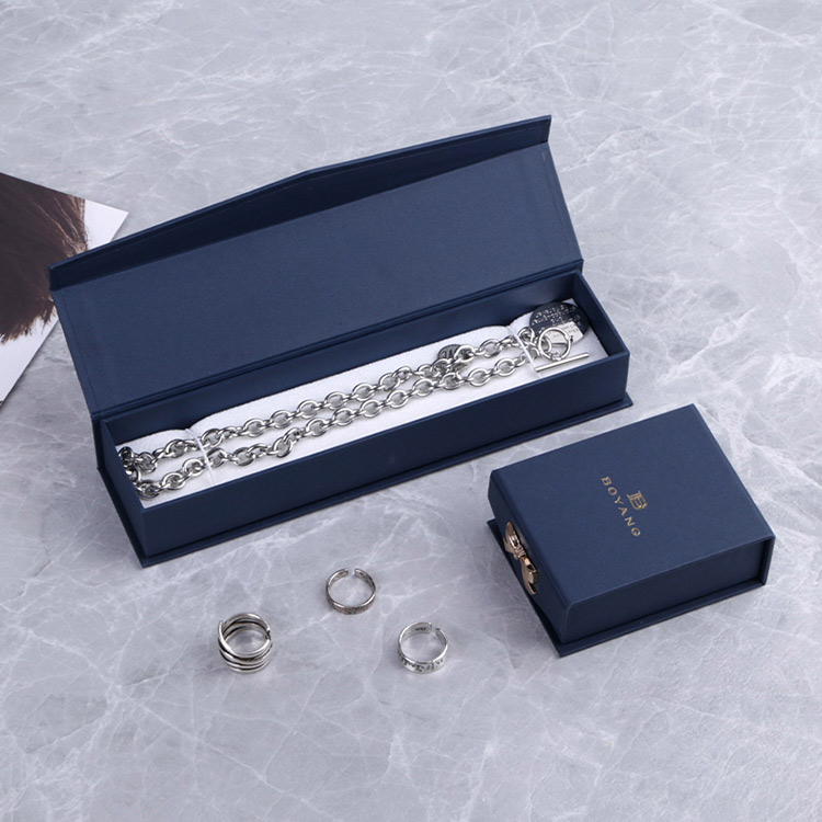 Pop book style luxury magnetic engagement wedding custom ring gift box