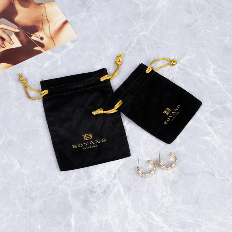 Great manufacturers professional custom logo black gift pendant box packaging with ribbon