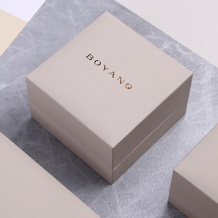 Custom logo personalised small ring boxes for wedding