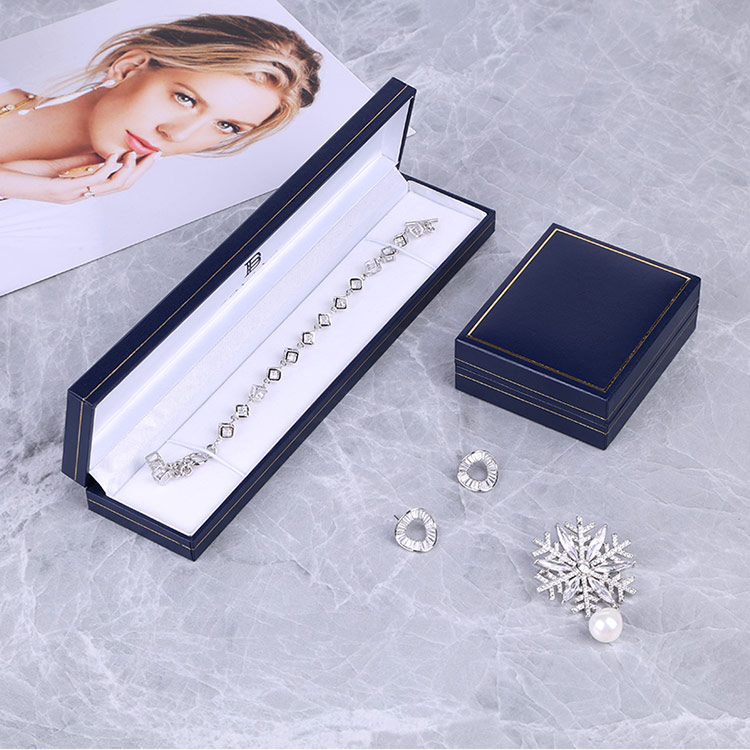 Valentine's gift blue large prayer pendant custom necklace gift box for her