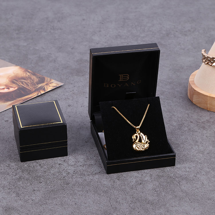 New arrival wholesale custom logo unique engagement ring boxes