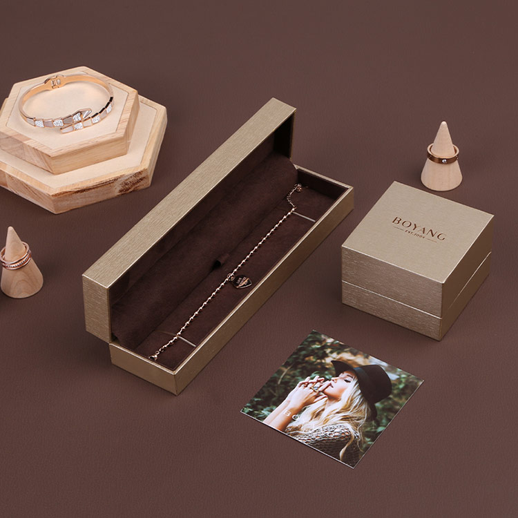 Creative handmade fancy personalised engagement custom surprise double ring gift box
