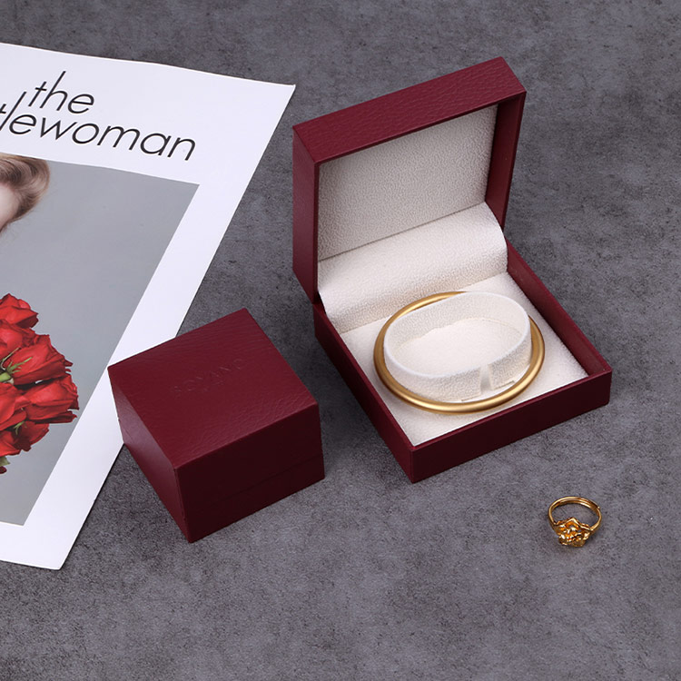 Hot selling red fancy custom personalised necklace box gift packaging