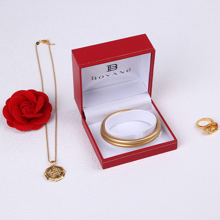 Plastic custom necklace jewelry gift box, printed jewelry box manufacturers