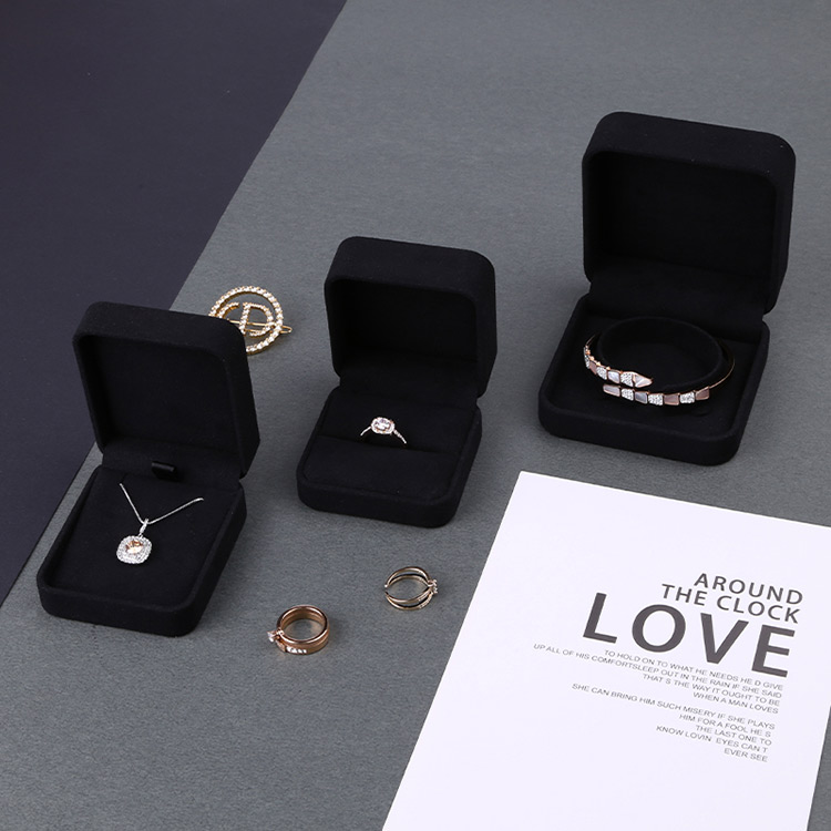 Surprise custom black bracelet boxes packaging wholesale for gift